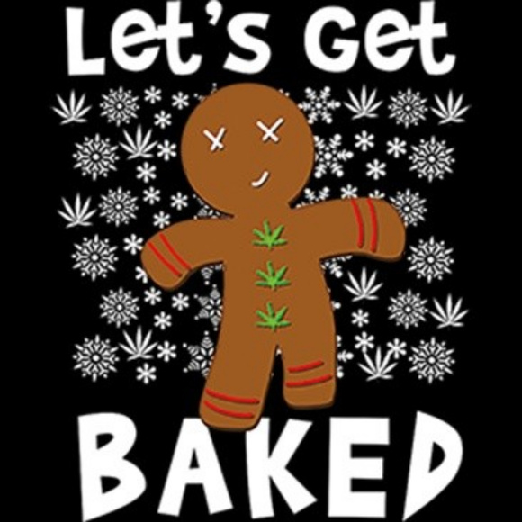 Bella Canvas Let's Get Baked T-Shirt - Picture 2 of 2